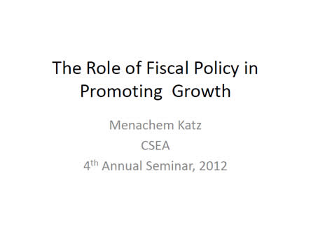 The Role Of Fiscal Policy In Promoting Growth
