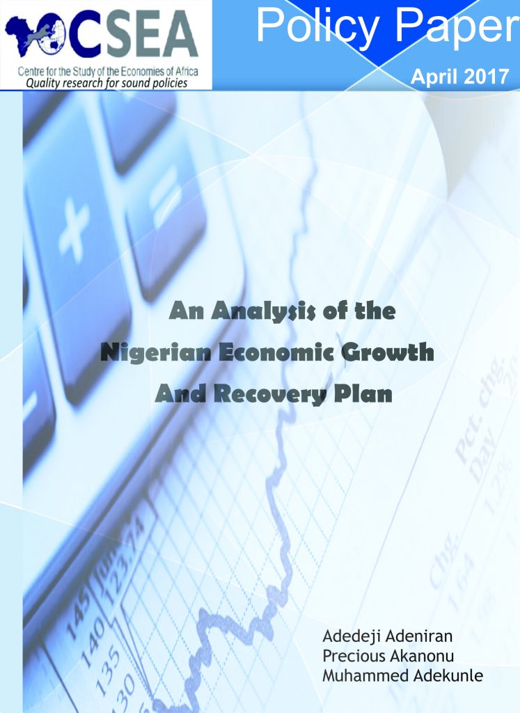 An Analysis Of The Nigerian Economic Growth And Recovery Plan