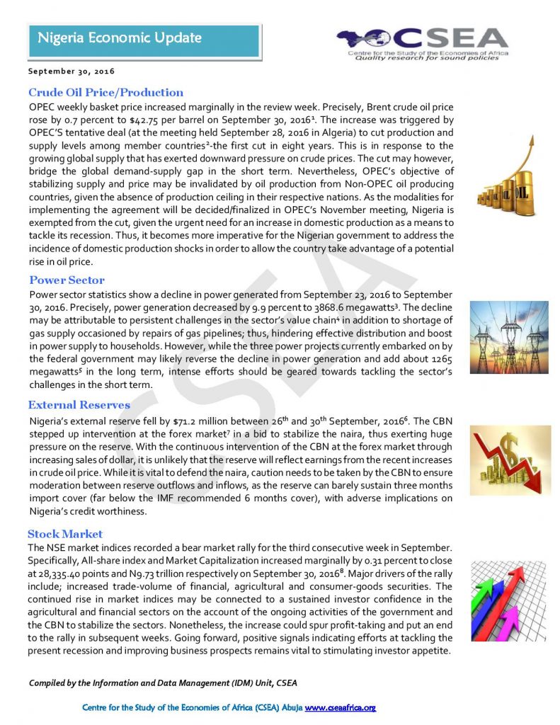 Nigeria Economic Update (Issue 42)