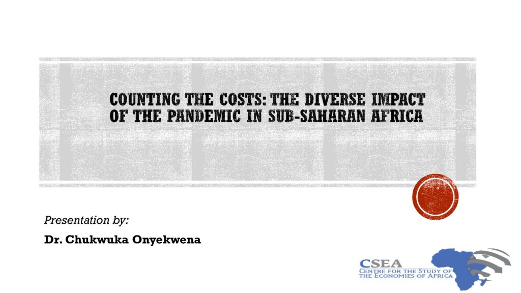 Counting the costs: the diverse impact of the pandemic in sub-Saharan Africa