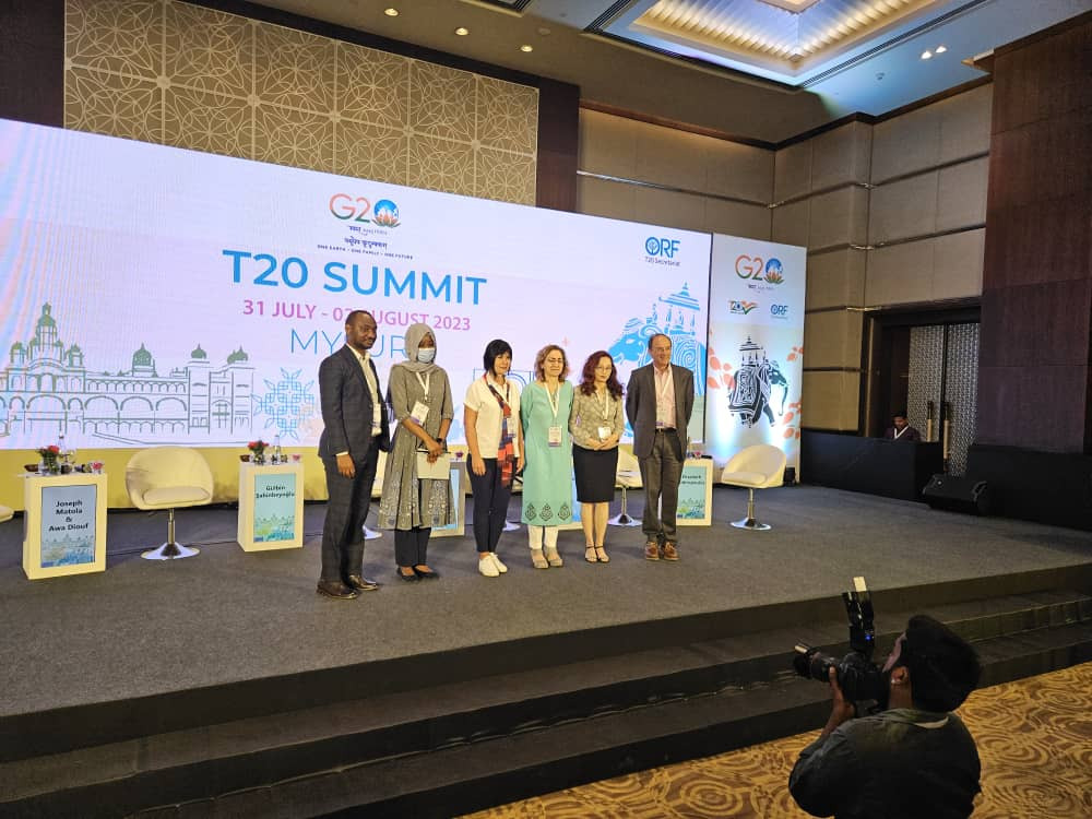CSEA participates in the Think20 Summit in India