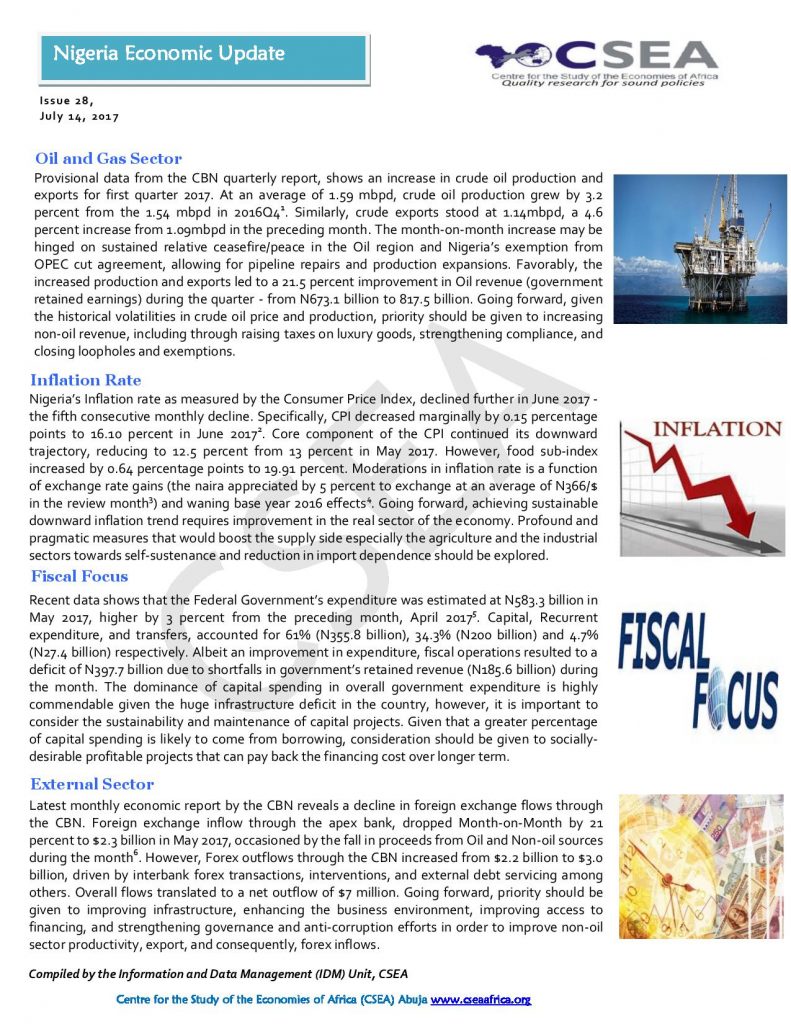 Nigeria Economic Update (Issue 28)