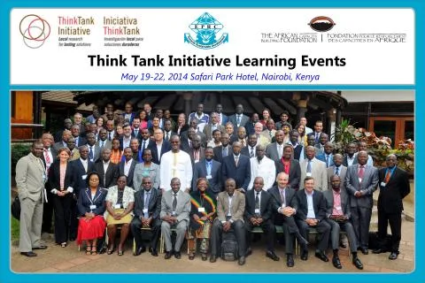 CSEA Participates In Think Tank Initiative (TTI) Learning Events