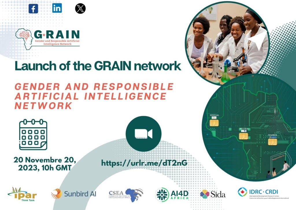Invitation to the online Launch of the GRAIN network