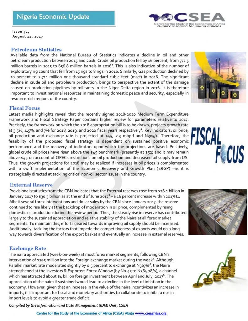 Nigeria Economic Update (Issue 32)