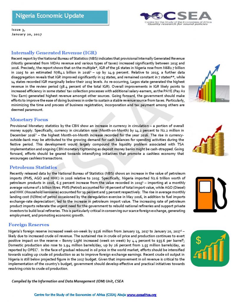 Nigeria Economic Update (Issue 3)