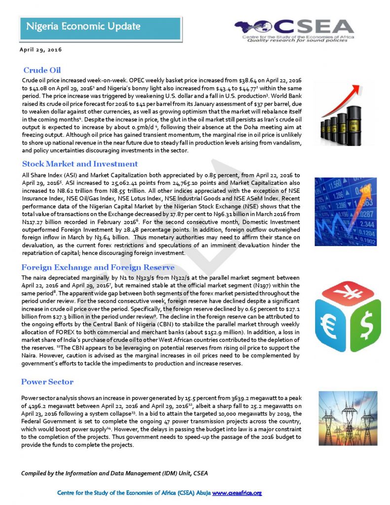 Nigeria Economic Update (Issue 20)