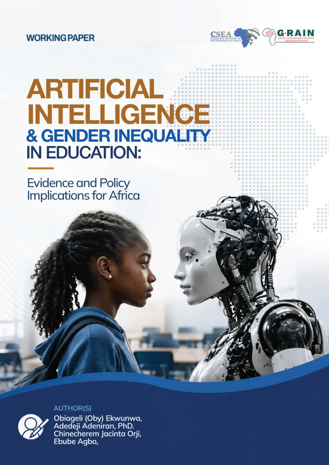 Artificial Intelligence & Gender Inequality  In Education: Evidence and Policy Implications for Africa