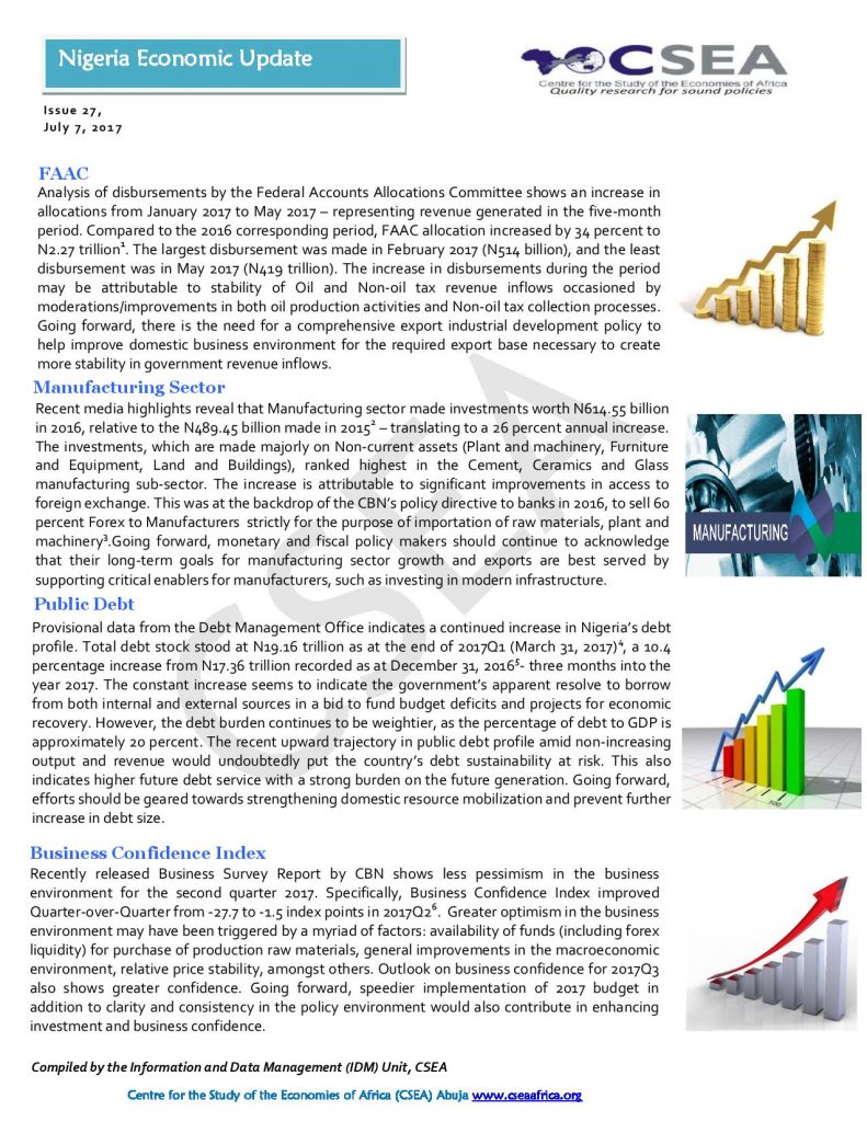 Nigeria Economic Update (Issue 27)