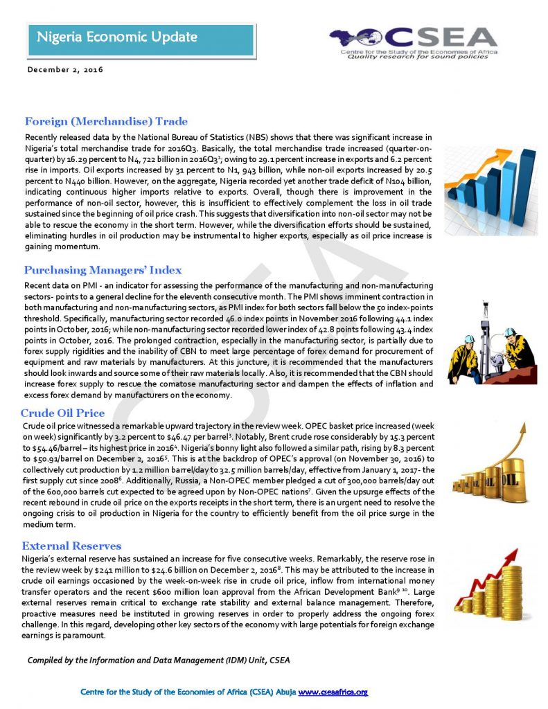 Nigeria Economic Update (Issue 51)