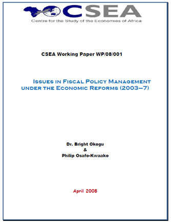 Issues In Fiscal Policy Management Under The Economic Reforms